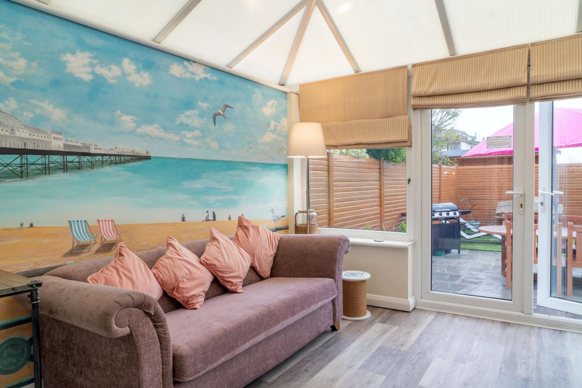 Sunny Queens Park - Garden & Private Parking * Brighton