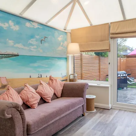Sunny Queens Park Home - Garden & Private Parking Hove Buitenkant foto
